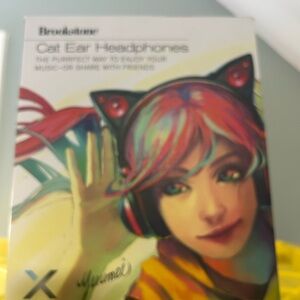 Brookstone Cat Ear Headphones - Multicolor